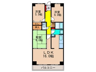 PHOENIX COURT交野Ⅰ北棟の物件間取画像